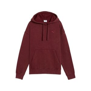 Puma ESS ELEVATED Relaxed Wash Hoodie FL - rot