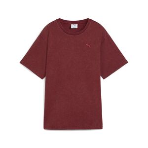 Puma ESS ELEVATED Relaxed Wash Tee - rot