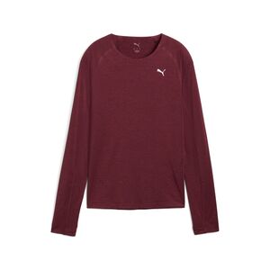 Puma W RUN CLOUDSPUN LONG SLEEVE - rot