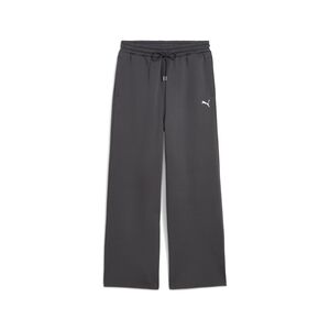 Puma WARDROBE ESS Wide Sweatpants DK op - grau