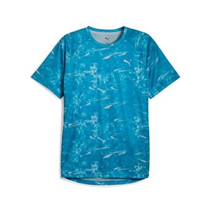 Puma M Run Velocity AOP Tee - blau