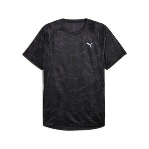 Puma M Run Velocity AOP Tee - schwarz