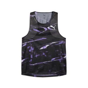 Puma M Raceday Ultraspun AOP Singlet - violett