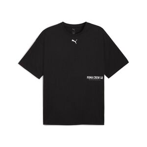 Puma M GRAPHIC OVERSIZE TEE - schwarz