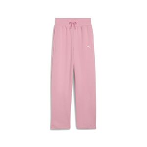 Puma WARDROBE ESS Relaxed Wide Leg Sweatpants TR G - pink