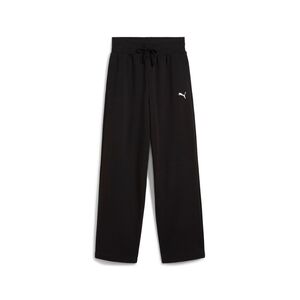 Puma WARDROBE ESS Relaxed Wide Leg Sweatpants TR G - schwarz