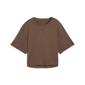 Puma W CLOUDSPUN RELAXED TEE - braun