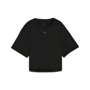 Puma W CLOUDSPUN RELAXED TEE - schwarz