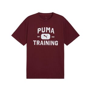 Puma M GRAPHICS TRAIN LOGO RELAXED TEE - rot