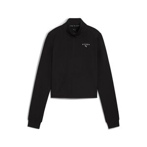 Puma W PUMA x HYROX CLOUDSPUN 1/4 ZIP - schwarz