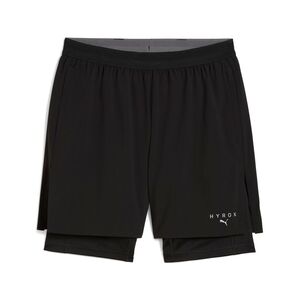Puma M PUMA x HYROX 2in1 TRAIN SHORT - schwarz