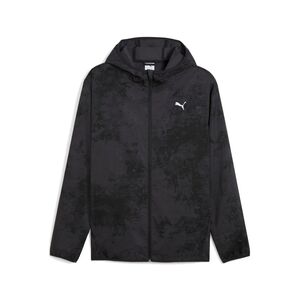 Puma M TAD ESSENTIAL AOP Woven Jacket - schwarz