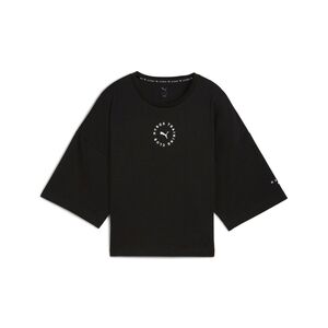 Puma W PUMA x HYROX CROPPED LIFESTYLE TEE - schwarz