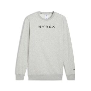 Puma M PUMA x HYROX HEAVYWEIGHT CREWNECK - grau