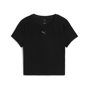 Puma W SHAPELUXE BABY TEE - schwarz
