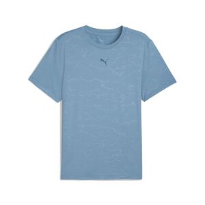 Puma M CLOUDSPUN EMBOSS TEE - blau