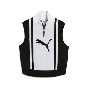 Puma FUTURE.PUMA.ARCHIVE Half-Zip Knitted Tank - schwarz
