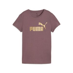 Puma ESS METALLIC No. 1 Logo Tee - violett