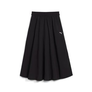 Puma T7 Woven Midi Skirt - schwarz