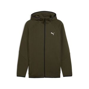 Puma EVOSTRIPE FZ Hoodie DK - gr�n