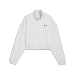 Puma WARDROBE ESS GO TOGETHER Oversized Crew TR G - weiss