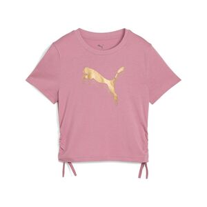 Puma ESS METALLIC Knotted Tee G - pink