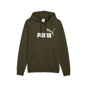 Puma ESS 2 COLOR No. 1 Logo Hoodie FL - gr�n