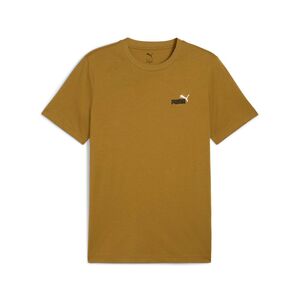 Puma ESS 2 COLOR Small No. 1 Logo Tee - braun