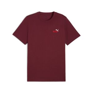 Puma ESS 2 COLOR Small No. 1 Logo Tee - rot