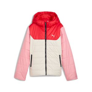 Puma ESS Hooded Padded Jacket - weiss