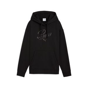 Puma ESS SCRIPT Comfort Hoodie FL - schwarz