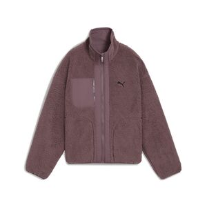 Puma Reversible Hybrid Sherpa Jacket - violett
