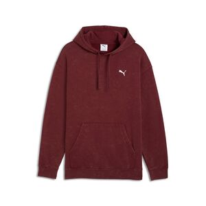 Puma ESS ELEVATED Relaxed Wash Hoodie FL - rot