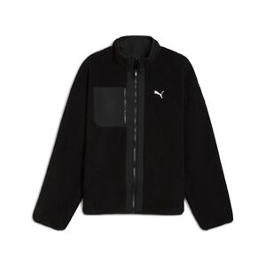Puma Reversible Hybrid Sherpa Jacket - schwarz