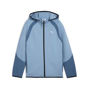 Puma EVOSTRIPE Full-Zip Hoodie DK B - blau