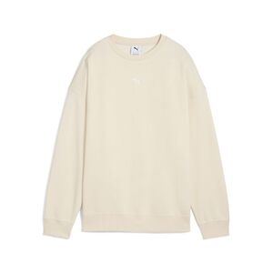 Puma ESS Oversized Crew FL - weiss