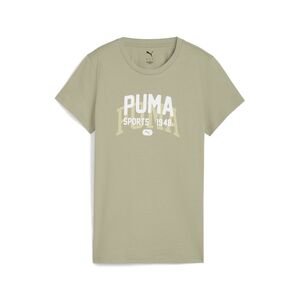 Puma GRAPHIC Varsity Tee - gr�n