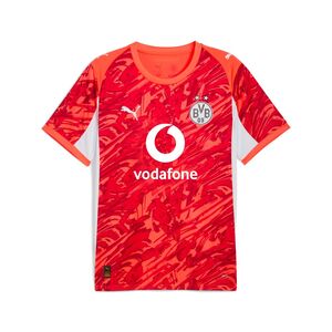 Puma Bvb Gk Jersey Replica Ss With Sponsor - glowing red-silver mist