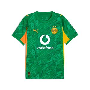 Puma Bvb Gk Jersey Replica Ss With Sponsor - archive green-intense orange