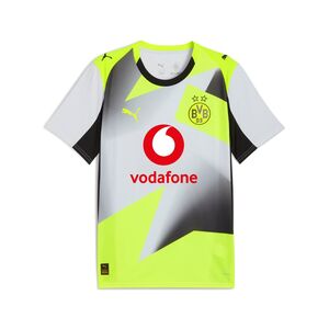 Puma Bvb Away Jersey Replica With Sponsor - silver mist-yellow alert