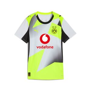 Puma Bvb Away Jersey Replica W With Sponsor - silver mist-yellow alert