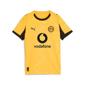 Puma Bvb Cup Jersey Replica Jr With Sponsor - yellow sizzle-puma black