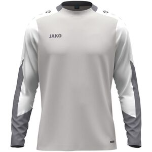 Jako Longsleeve Dynamic - hellgrau/wei�/grau
