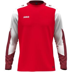 Jako Longsleeve Dynamic - rot/wei�/dunkelrot