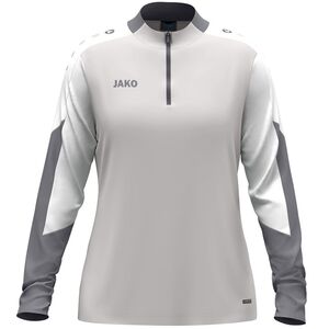 Jako Ziptop Dynamic Damen - hellgrau/wei�/grau