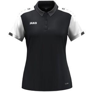 Jako Polo Dynamic Damen - schwarz/wei�/anthrazit