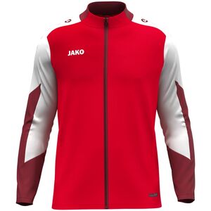 Jako Polyesterjacke Dynamic - rot/wei/dunkelrot