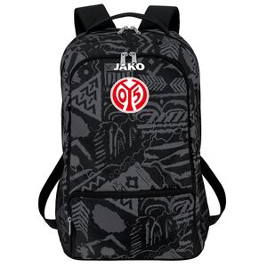 Jako Mainz 05 Rucksack Tropicana - schwarz/anthrazit