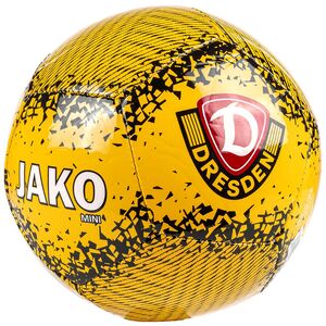 Jako Dynamo Dresden Miniball Performance - wei�/gelb/schwarz (animal)