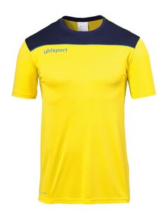Uhlsport Offense 23 Poly Shirt - limonengelb/marine/azurbl